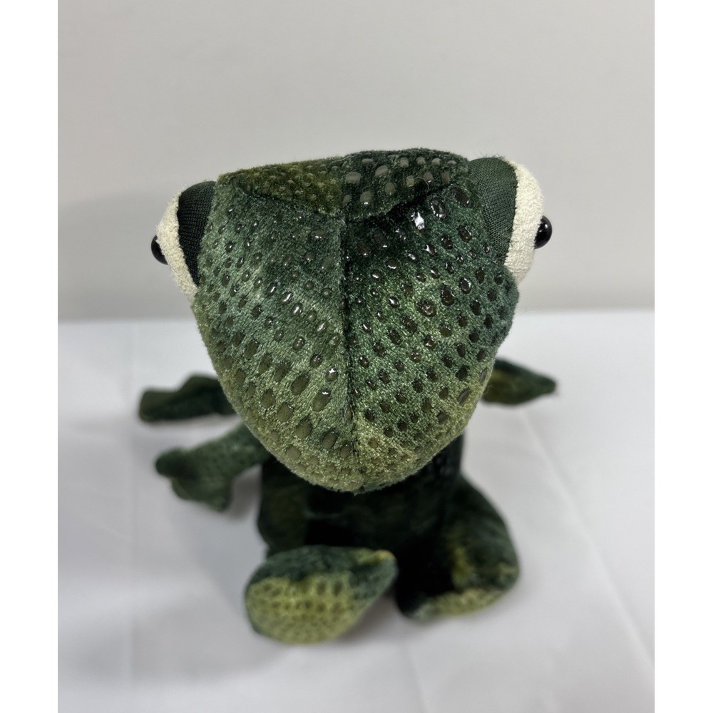 JELLYCAT Larry Lizard Retired RARE Plush Stuffed Toy Animal 11" Green Gary Gecho - Picture 5 of 9